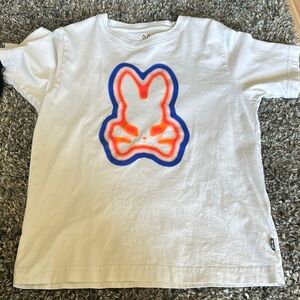 Kids White Graphic T-Shirt